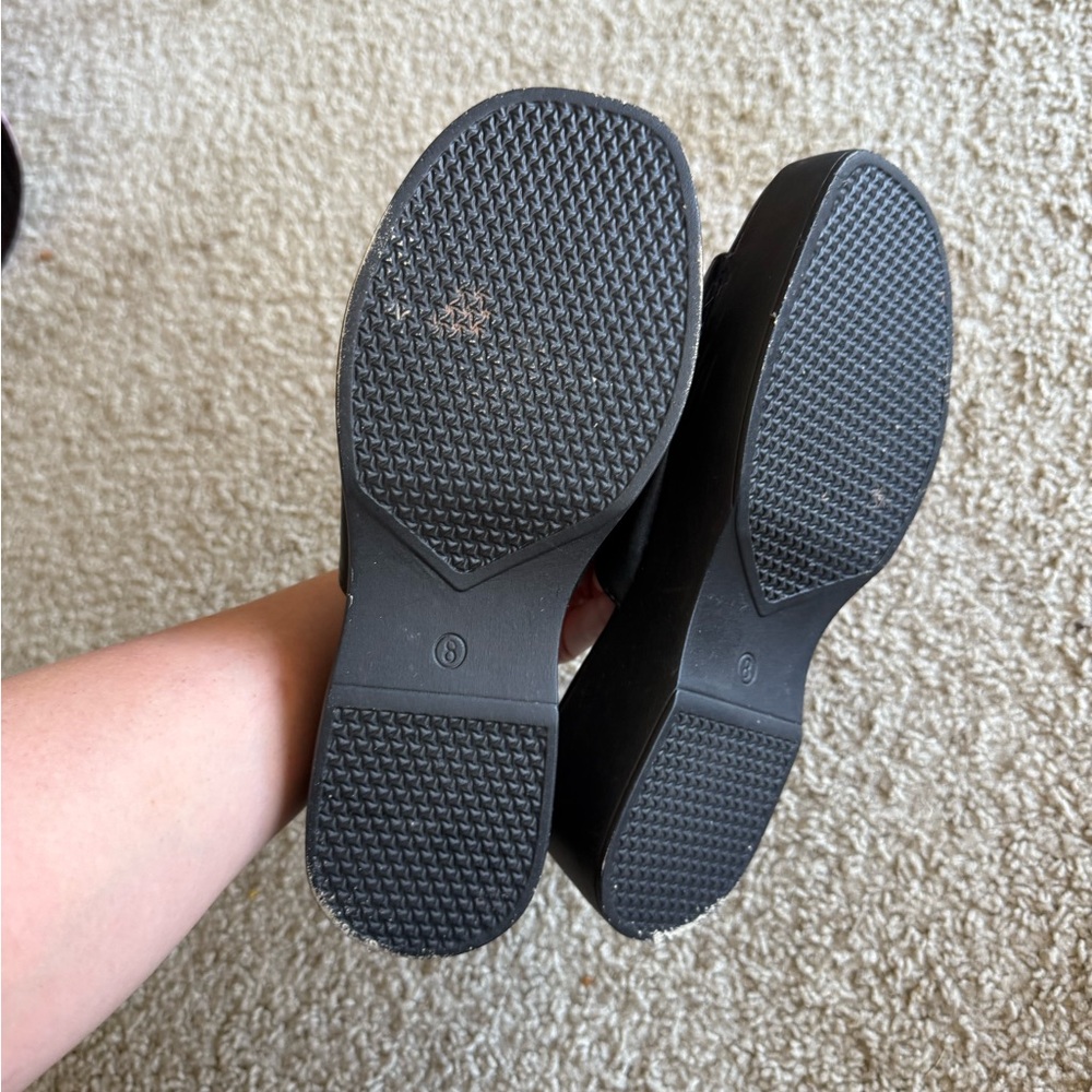 Black Slide Sandals - Picture 3 of 8